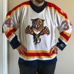 Vintage Florida Panthers John Vanbiesbrouck Jersey